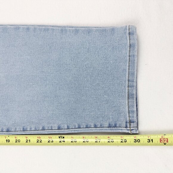 NWOT Terra & Sky Women Core Straight High Rise Stretch Blue Denim Jeans Plus 18W - Picture 10 of 11